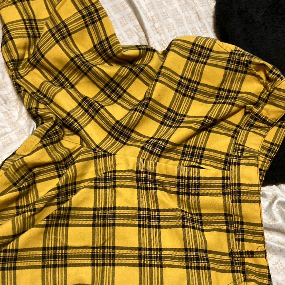 Yellow Plaid pants
